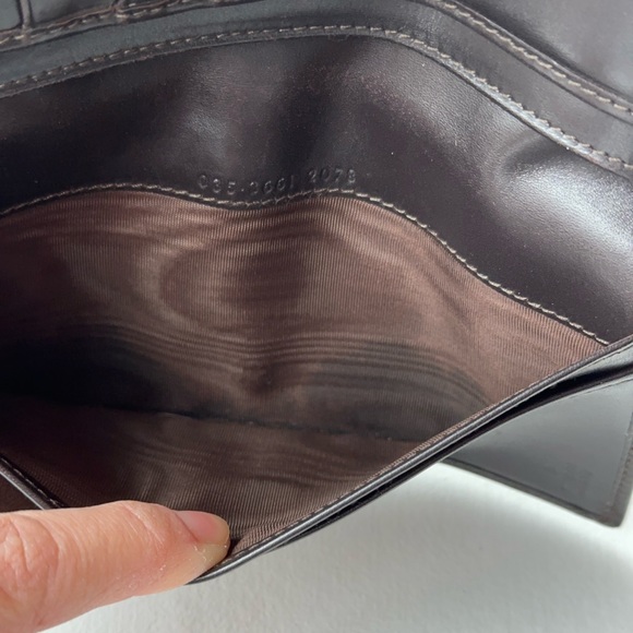Gucci Dark Brown Leather Long Wallet - Picture 11 of 15